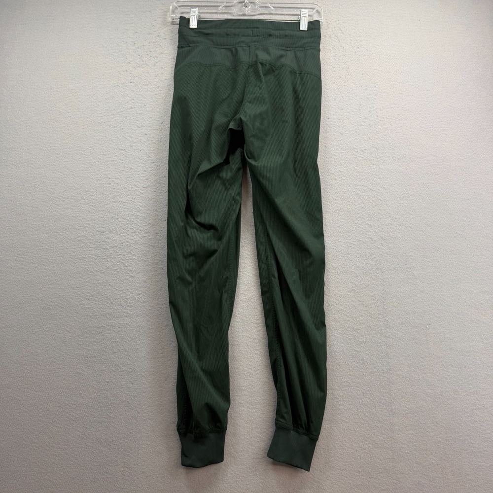 Lululemon Jogger Womens 2 Dark Green Dance Studio Mid Rise Ruched Cargo Pants